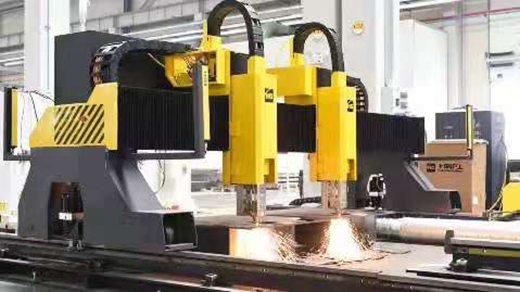 平博双头龙门激光切割机