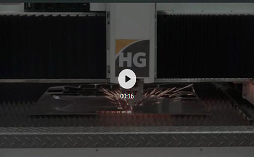 平博高功率8025/6025/6020宽幅激光切割机，高速加工零件精度仍然稳固可靠