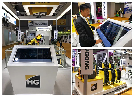 进博会首日平博意大利CEA展位展品智能焊接与切割云系统